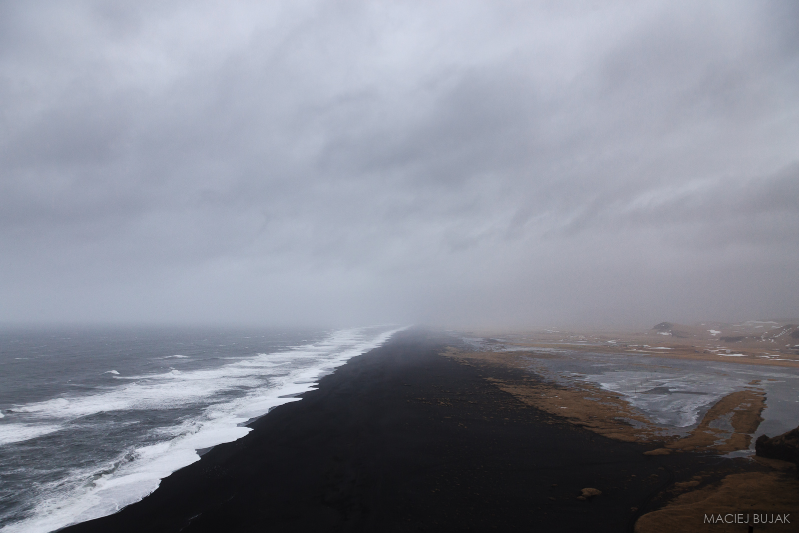 Black Beach, Dyrhólaey, Iceland