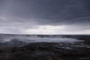 Hot springs, Geysir, Iceland