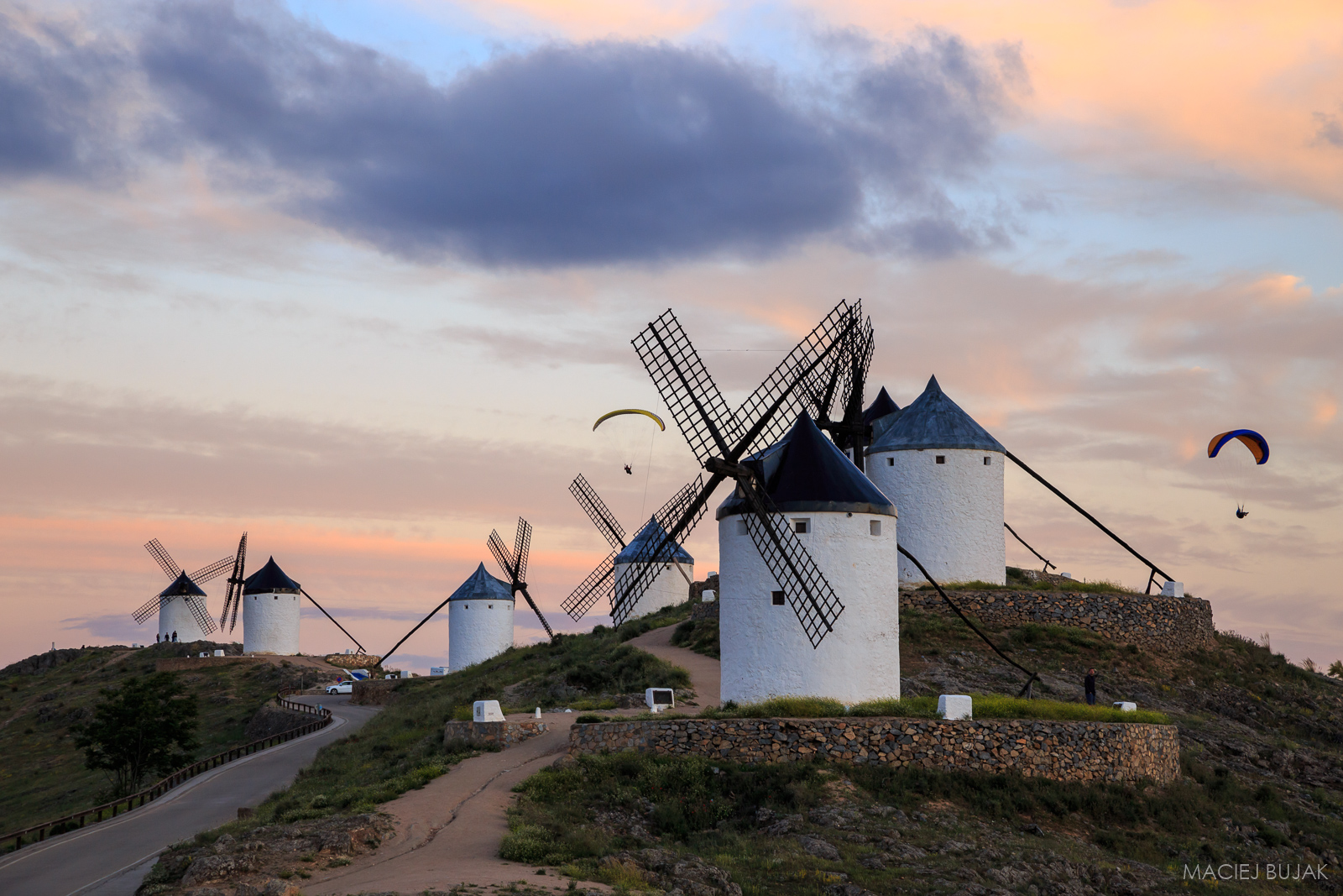 Windmills in Castilla la Mancha